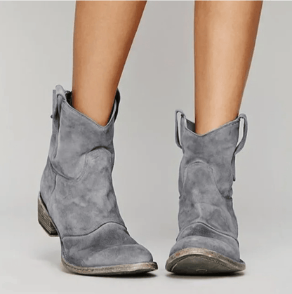 Céline™ | Orthopaedic Suede Boots with Supportive Heel