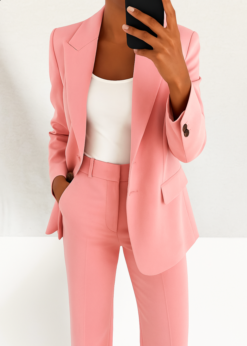 Tracey™ | Tailored Two-Piece Coat Suit with Blazer 5