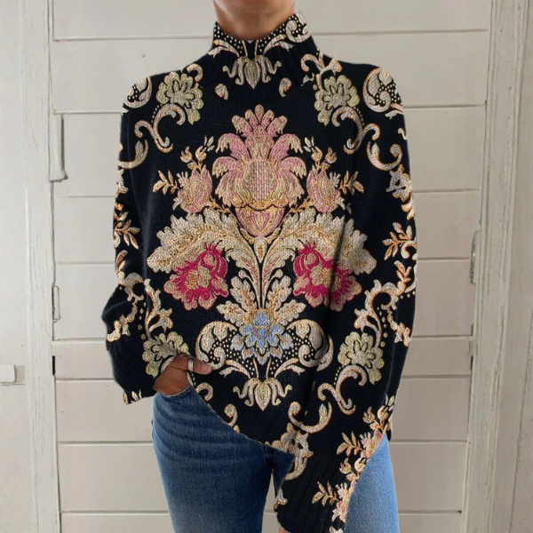 Karen™ | Vintage Floral Crop Top
