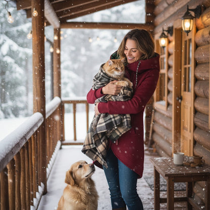 Susan™ | Warm Coat with Hood