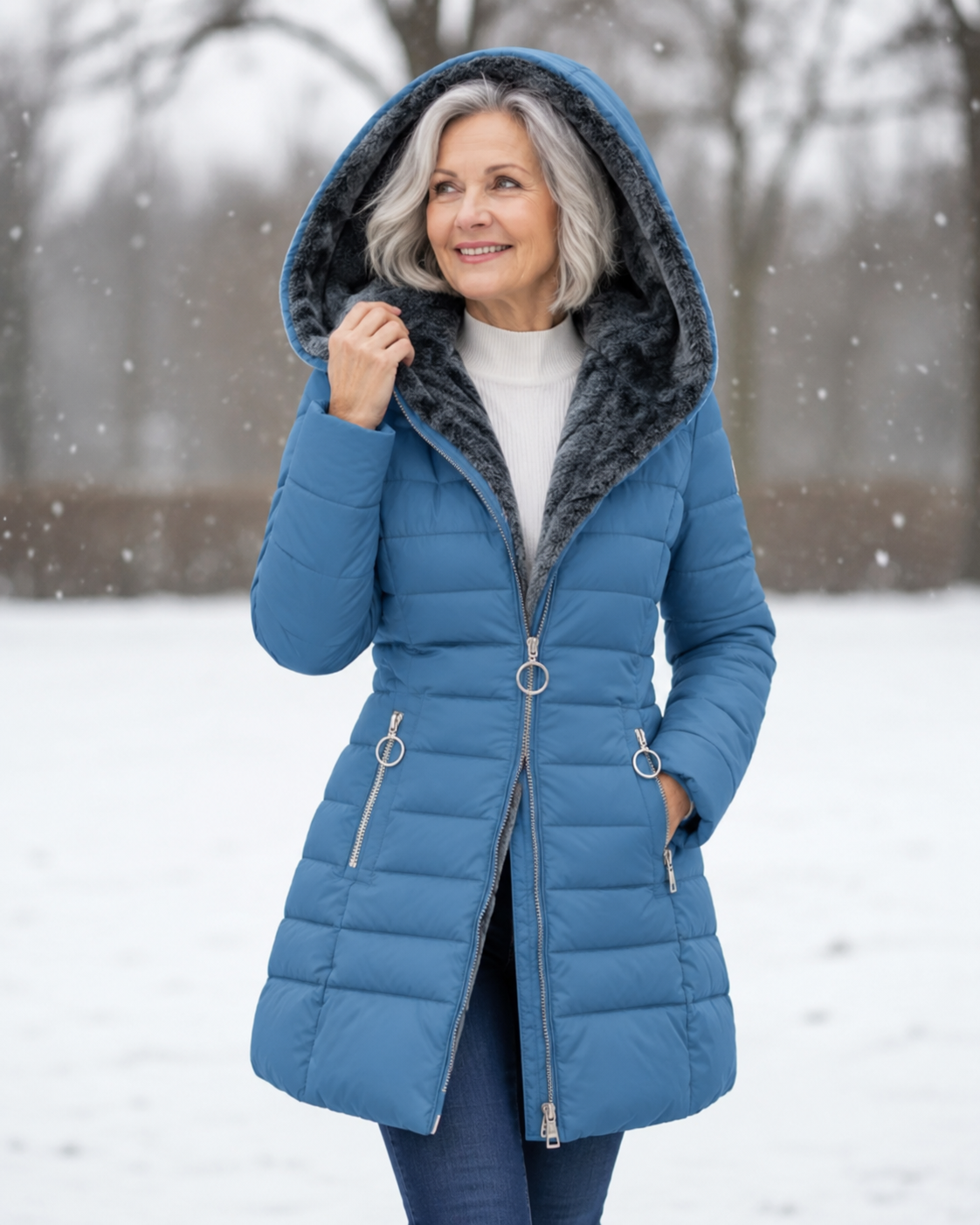 Marga™ | Warm Padded Hooded Winter Coat
