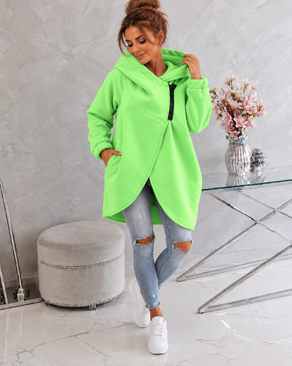 Patricia™ | Comfortable Hoodie Cardigan with Zipper