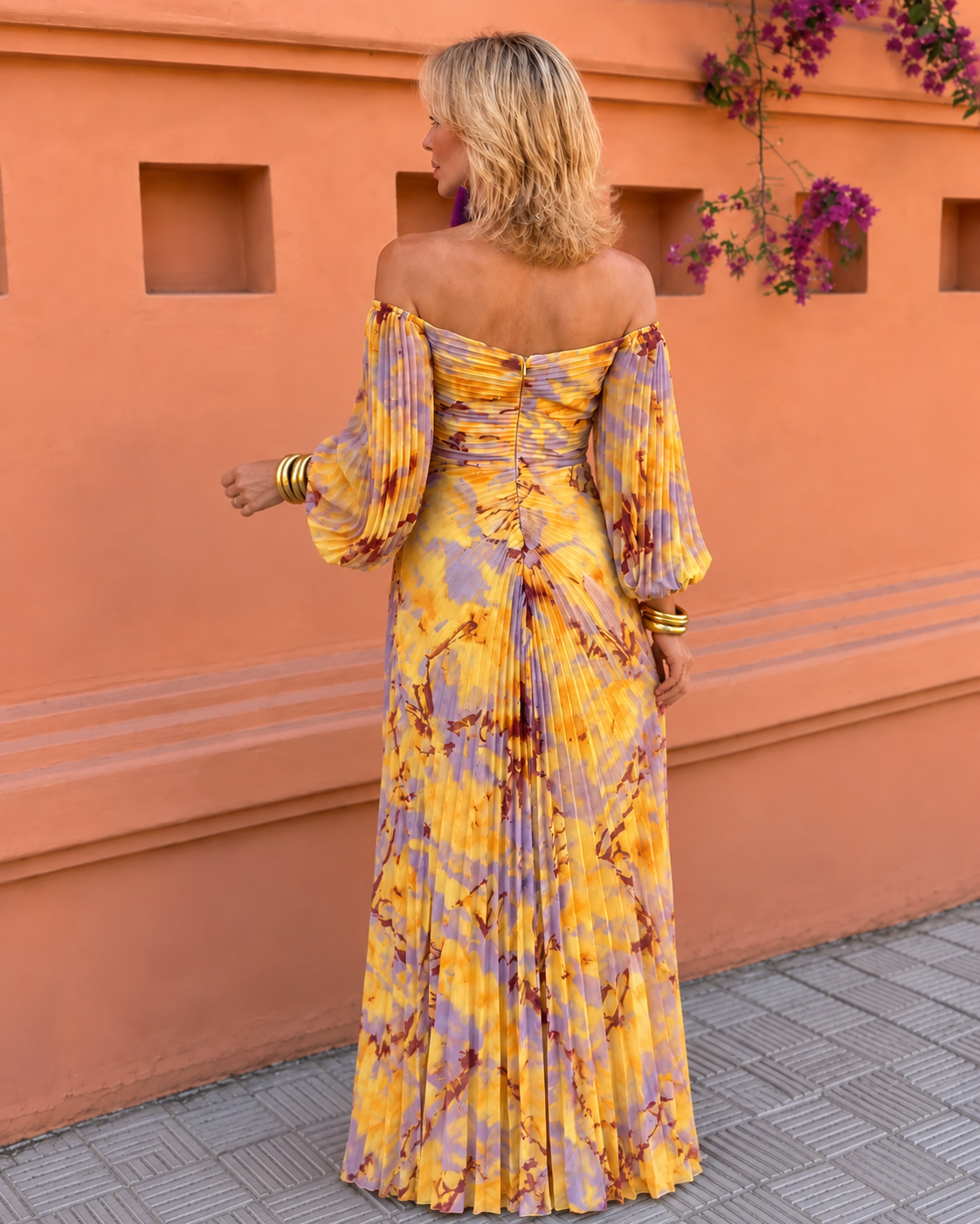 Susan™ | Floral Tummy-Control Maxi Dress