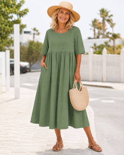 Lina™ | Comfortable Tummy-Flattering Dress