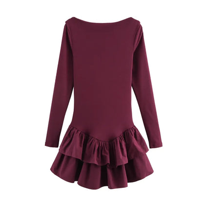 Lira™ | Stylish Draped Mini Dress