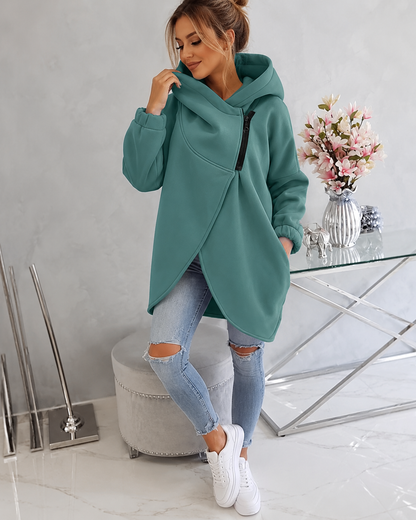 Patricia™ | Comfortable Hoodie Cardigan with Zipper