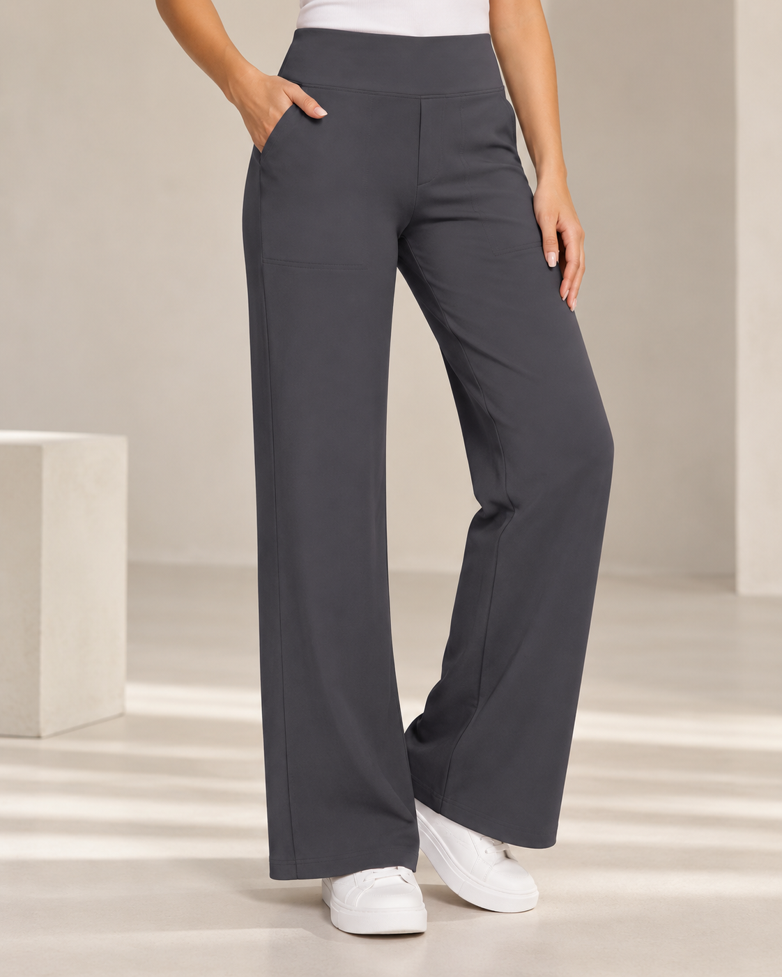 Lize™ | Comfortable Wide-Leg Stretch Trousers (Buy 1 Get 1 Free)
