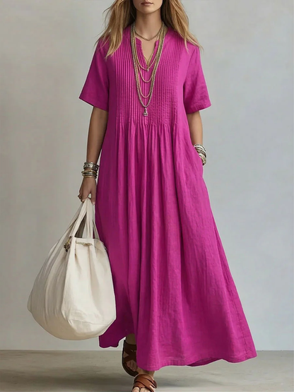 Noor™ | Elegant Pleated Dress