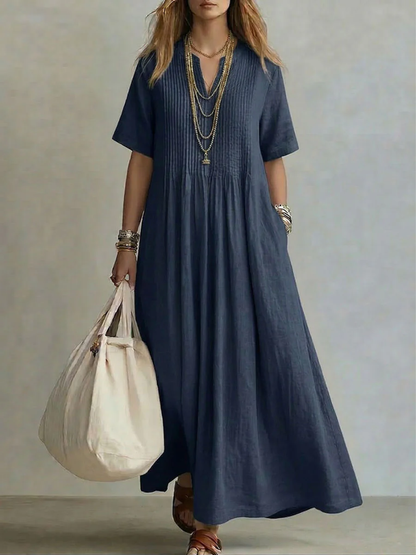 Noor™ | Elegant Pleated Dress