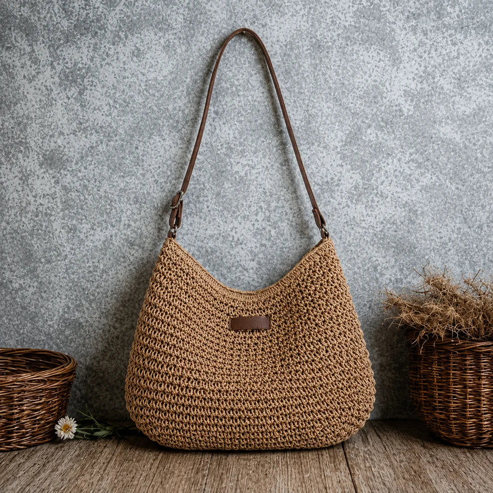 Céline™ | Elegant Woven Handbag