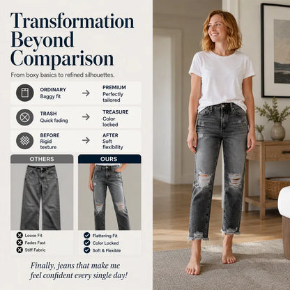 Karen™ | Trendy Ripped Jeans