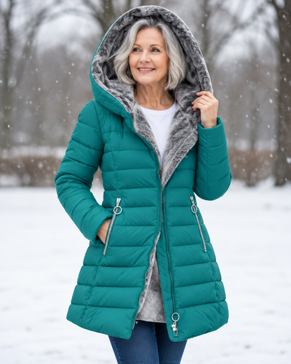 Marga™ | Warm Padded Hooded Winter Coat