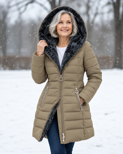 Marga™ | Warm Padded Hooded Winter Coat