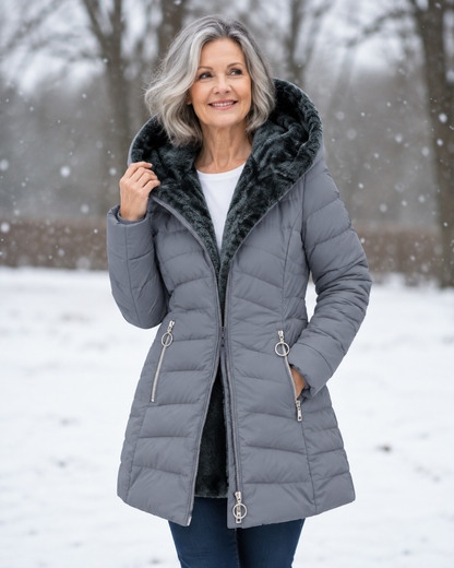 Marga™ | Warm Padded Hooded Winter Coat