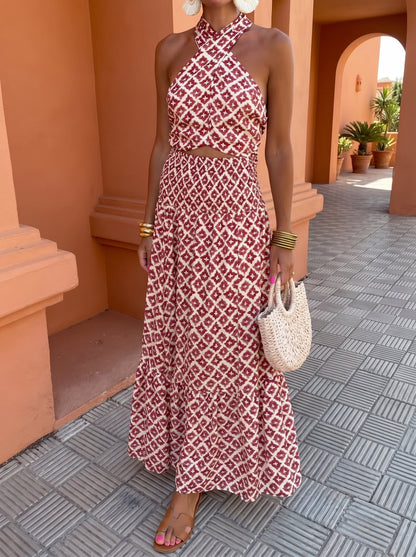 Rosie | Set with Ruffled Skirt