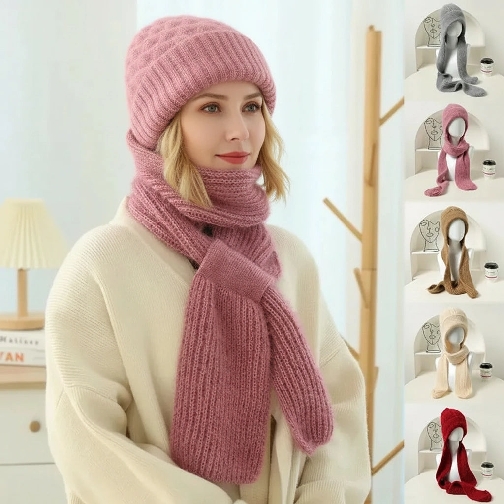 Sona™ | Premium Two-in-One Knitted Winter Set