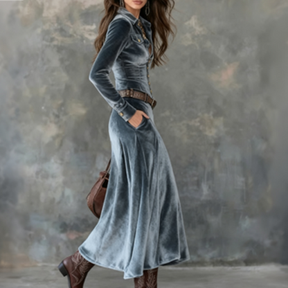 Vena™ | Modern Flowing Maxi Dress